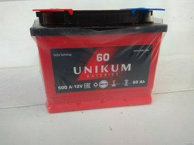 Аккумулятор UNIKUM 60 Ач