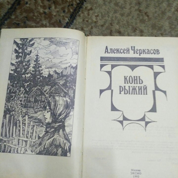 Книга конь рыжий