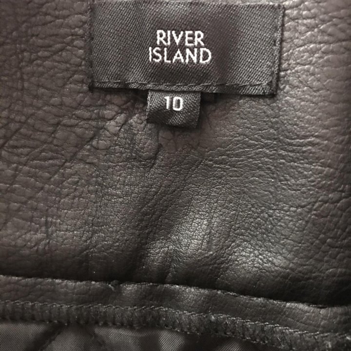 Кожаная юбка River Island