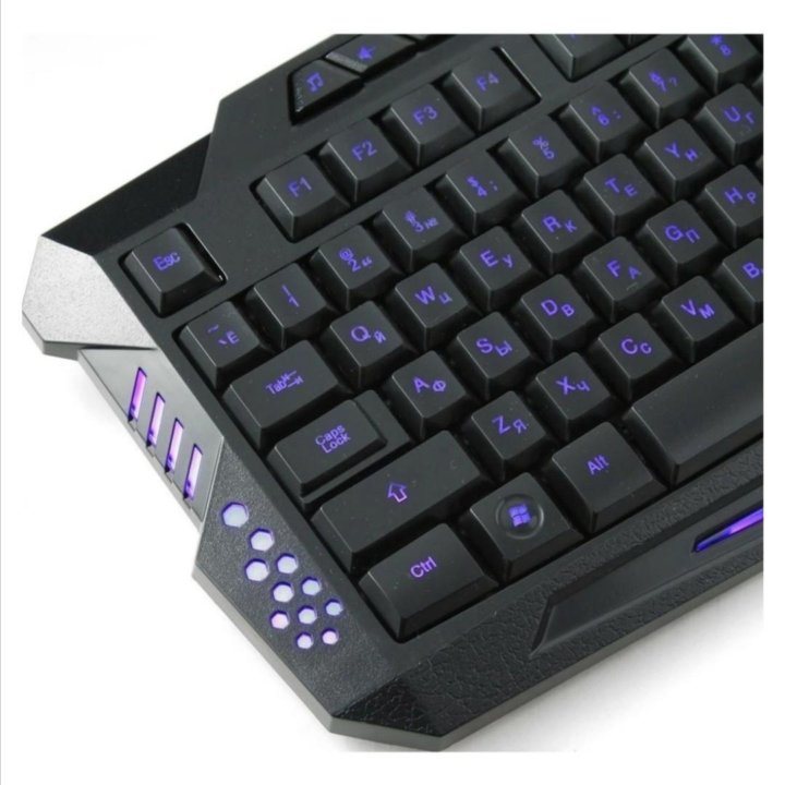 Игровая клавиатура Gembird KB-G11L Black USB.