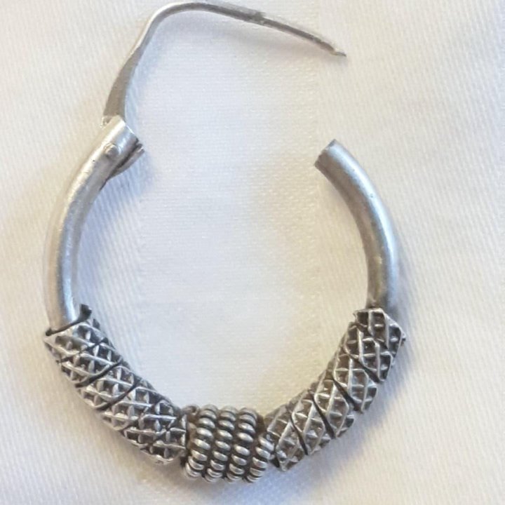 Пирсинг. Серьги. Серебро