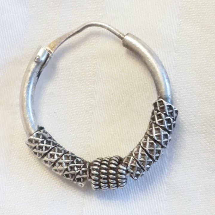 Пирсинг. Серьги. Серебро