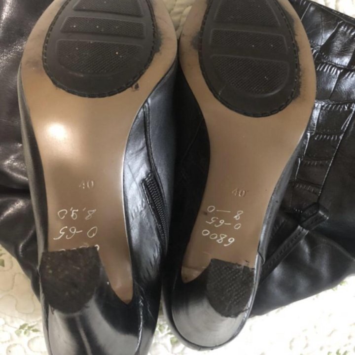 Сапоги размер 39