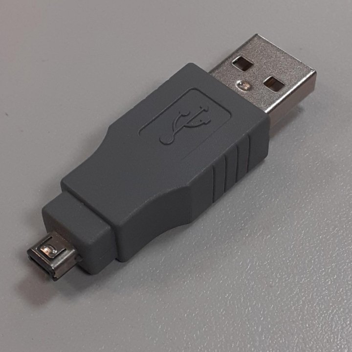 Переходник USB A (AM) - USB Mini B 4pin (Mitsumi)