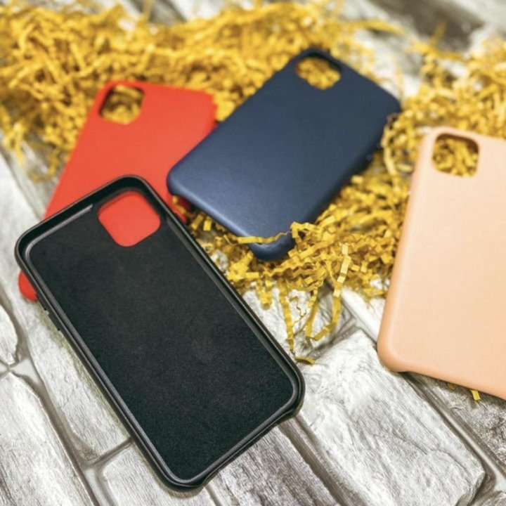 Чехол iPhone Leather Case