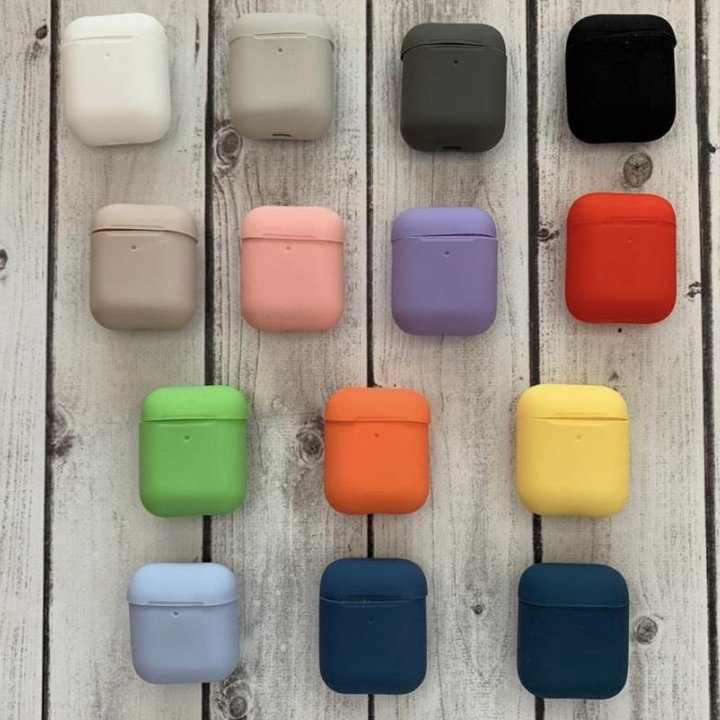 Чехол AirPods 1/2 Silicone case