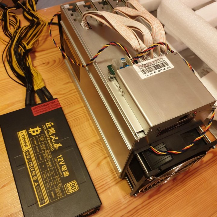 Новые асики Antminer L3+ в наличии