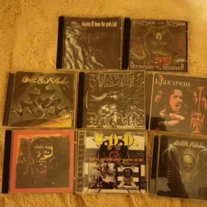 Cd rock metal 18 шт