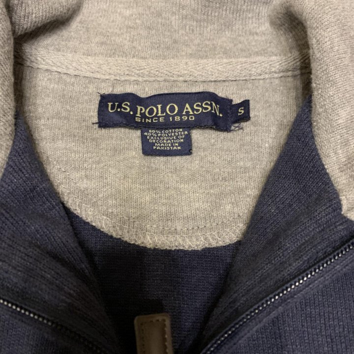 Толстовка с молнией US Polo ASSN