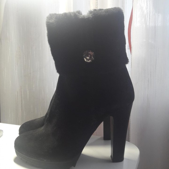 Ботильоны зимние