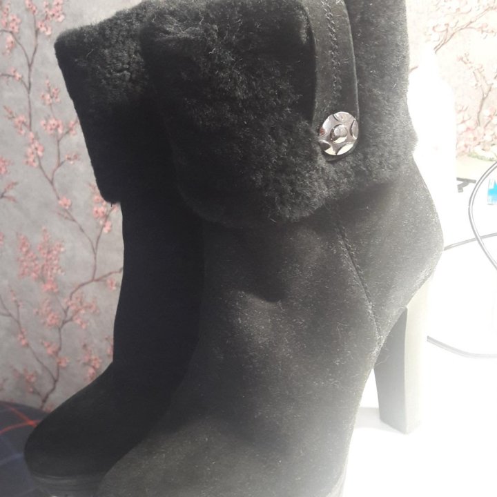 Ботильоны зимние