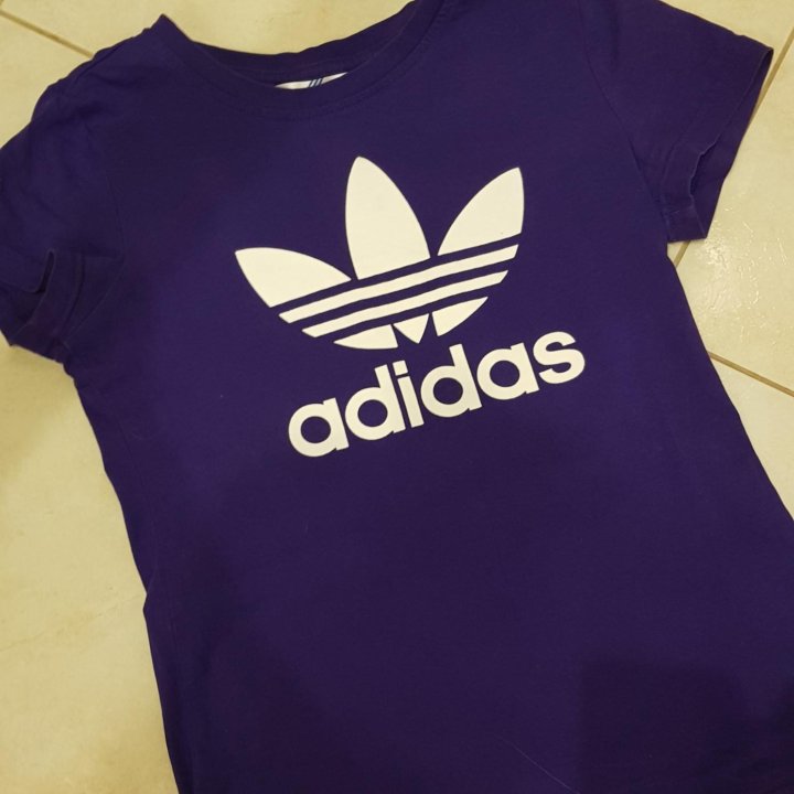 Футболка фиолетовая Adidas