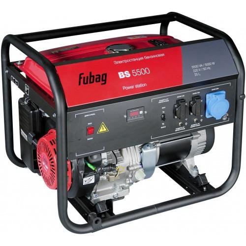Генератор бензиновый Fubag BS 5500 (5.5 кВт)