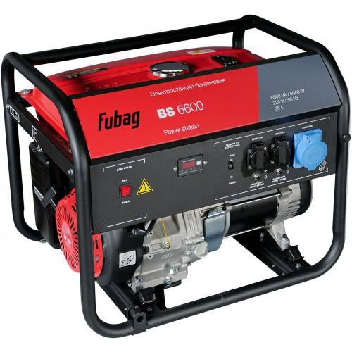 Генератор бензиновый Fubag BS 6600 (6.5 кВт)