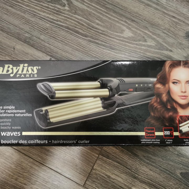 Плойка Гофре babyliss easy waves