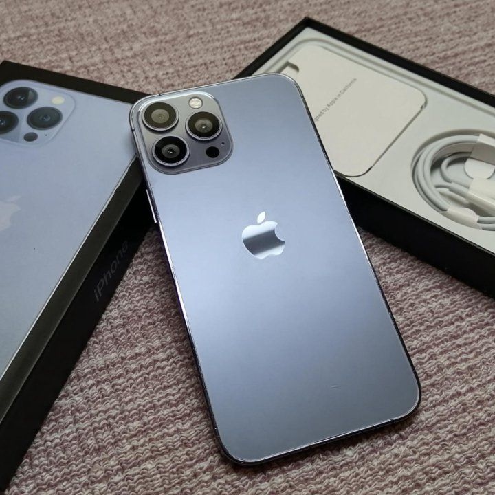 Apple iphone 13 Pro Max Голубой 1024 Gb в Москве, цена 10 500 руб ...