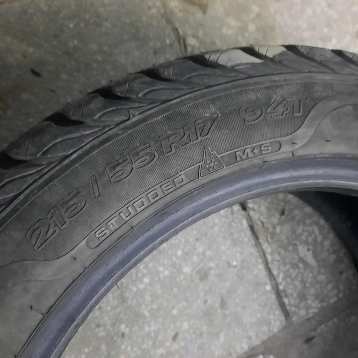 215/55R17 Sava Eskimo Stud (Лот №3630)