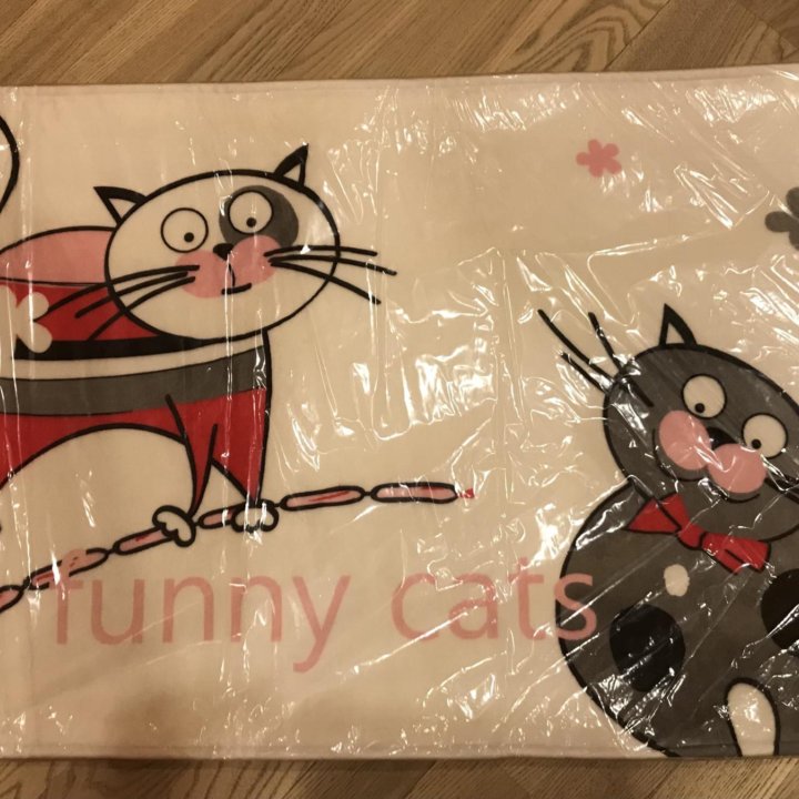 Коврик для ванны Tatkraft Funny Cats