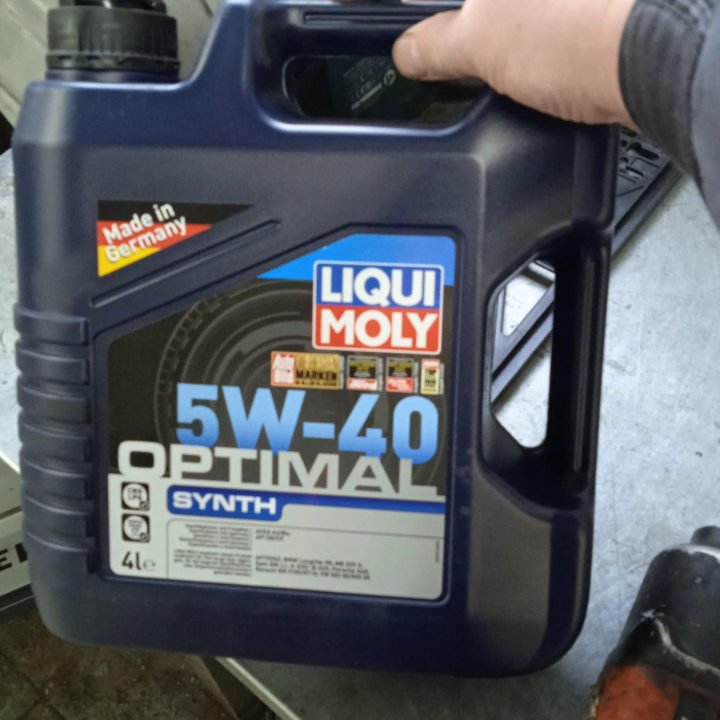 LIQUI MOLY 5w40 , масло моторное, синтетика