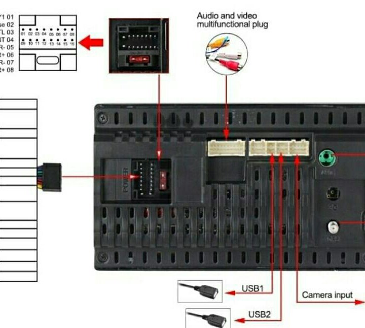 Магнитола Андроид 2Din 1/32Gb