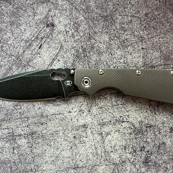 Нож Strider SMF Evil Eyes black