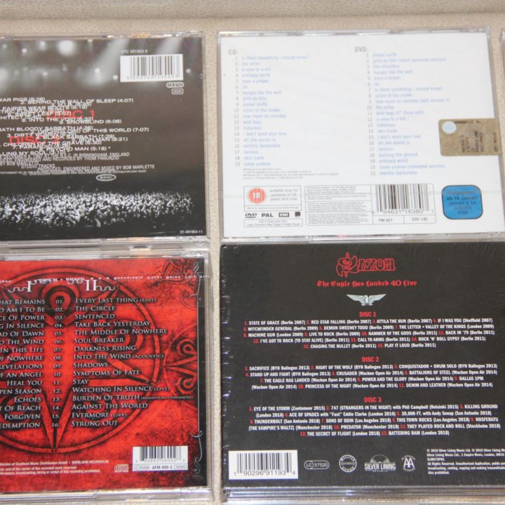 Фирменные CD Rock / Metal