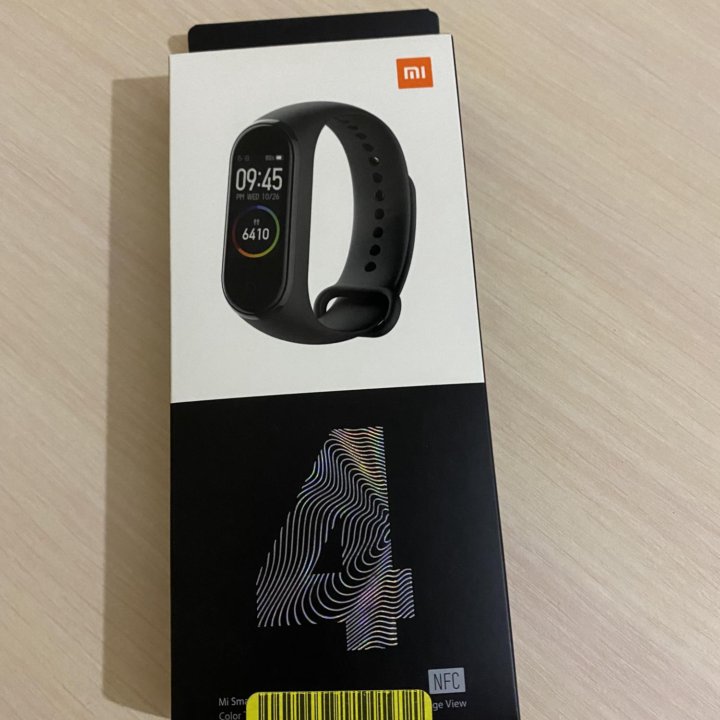 Фитнес браслет xiaomi Mi band 4 nfc black