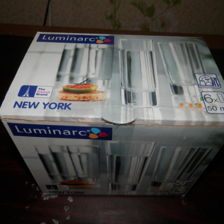 Стопки New York Luminarc