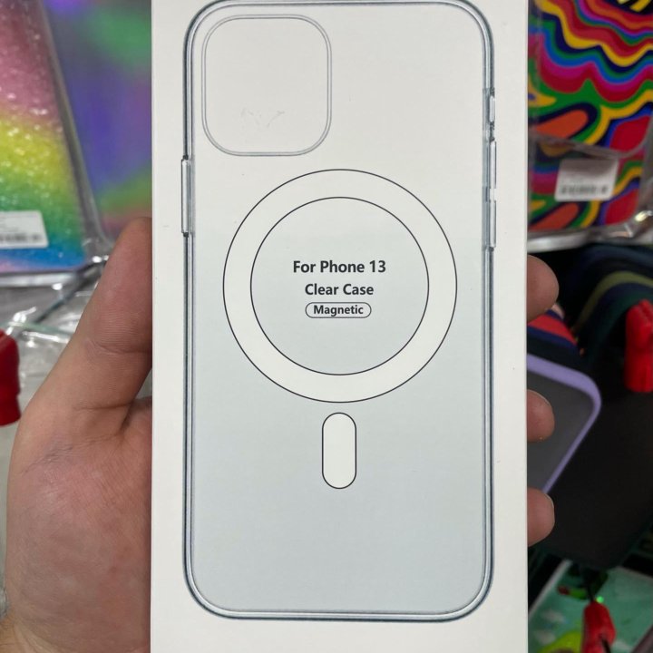 Чехлы Clear case с поддержкой MagSafe для iphone
