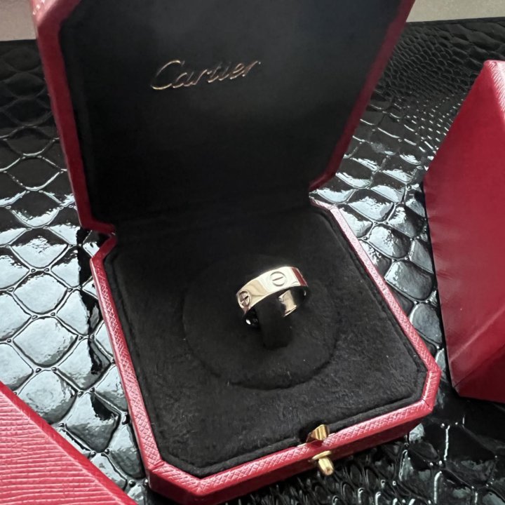 Оригинал Кольцо Cartier Love (14-14,5),Широкое 5,5