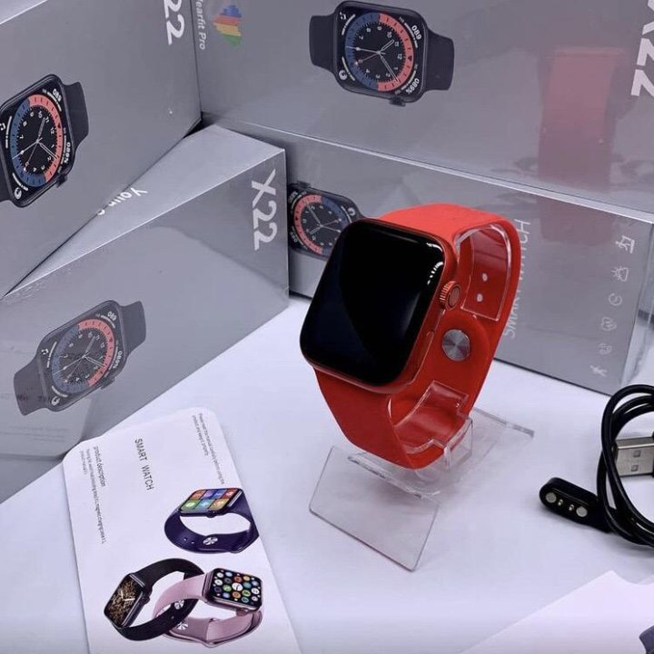 Smart Watch X22 44mm Red