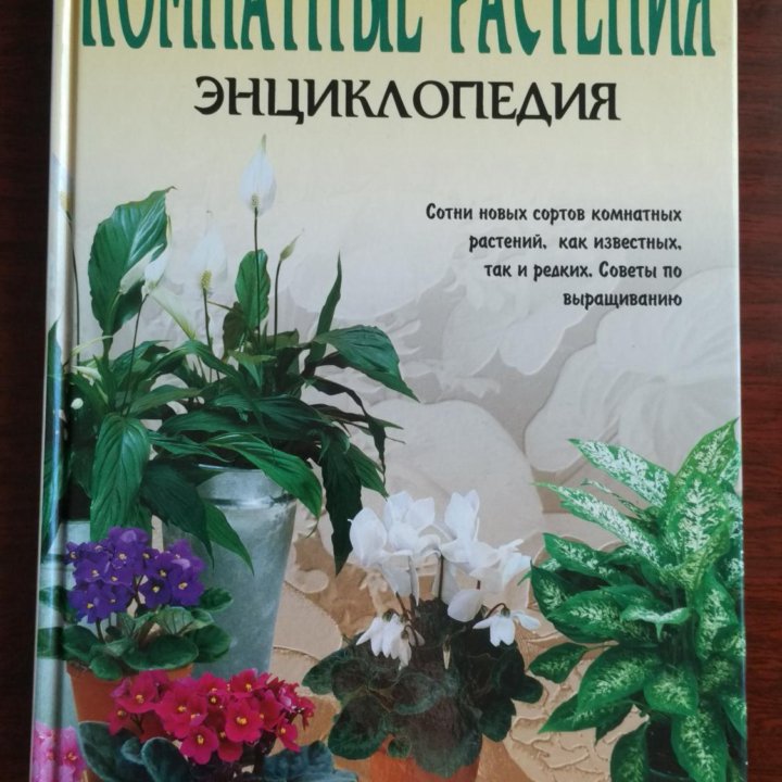 Книга комнатные растения