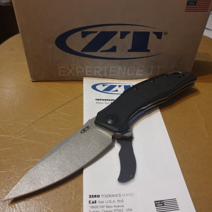 Нож Zero Tolerance 0357 Новый Сталь CPM 20CV