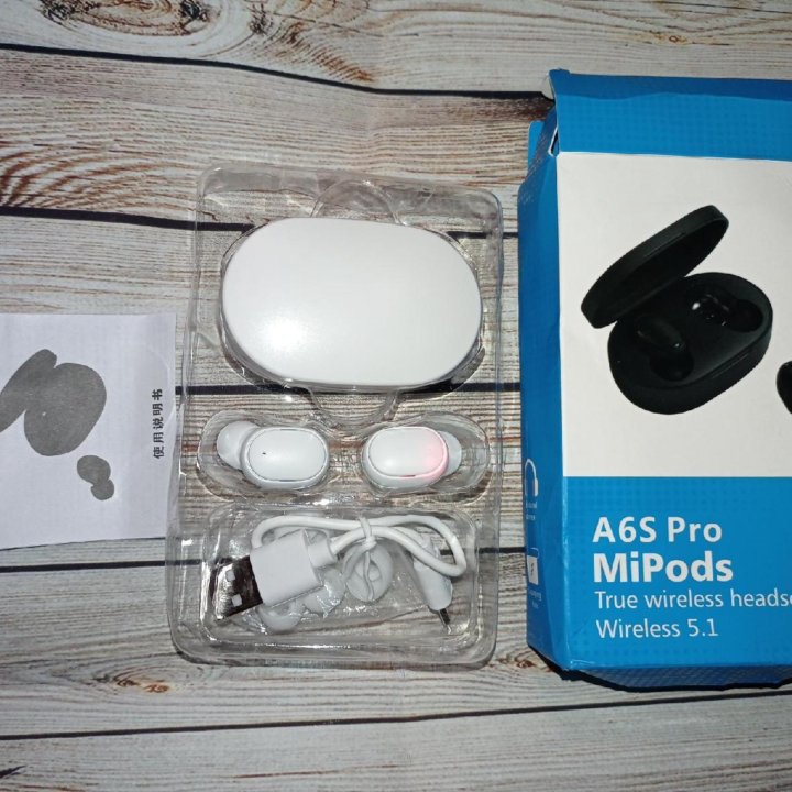 Наушники A6Spro MI PODS