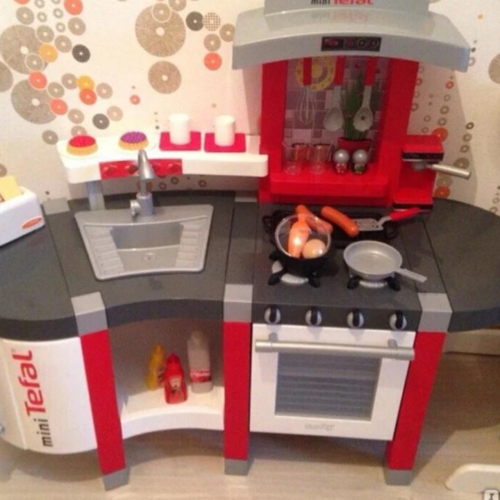 Детская кухня smoby mini tefal