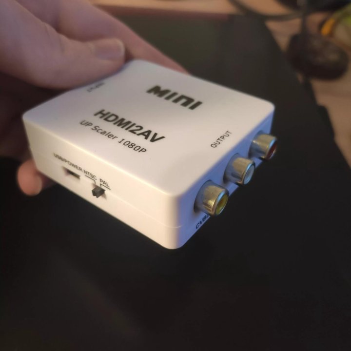 Переходник hdmi AV адаптер hdmi AV новый