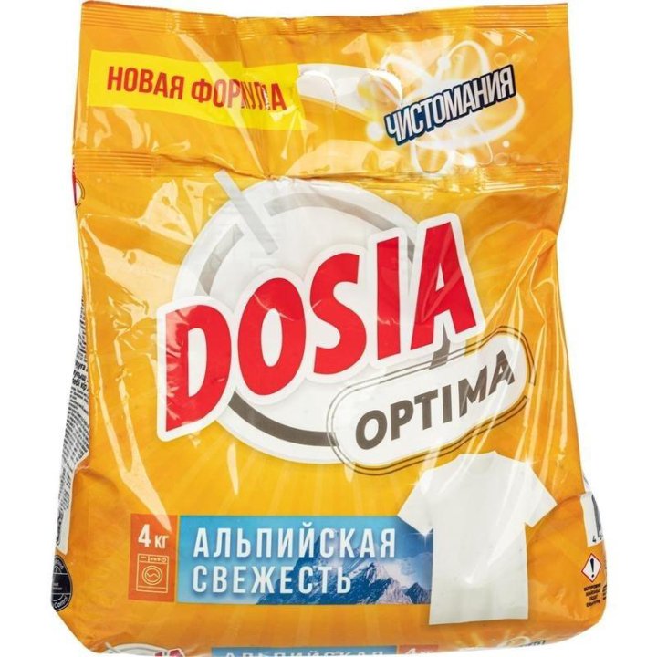 Стиральный порошок Dosia Optima Альпийская свежест