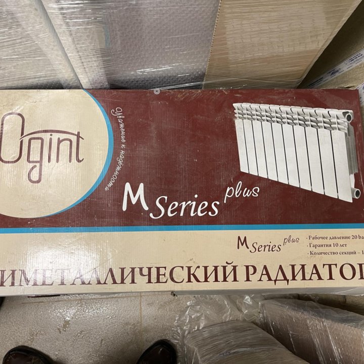 Радиатор биметал. Ogint M series plus 350 80-10