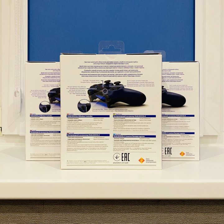 Оригинальный DualShock 4 v2 Midnight Blue PS4