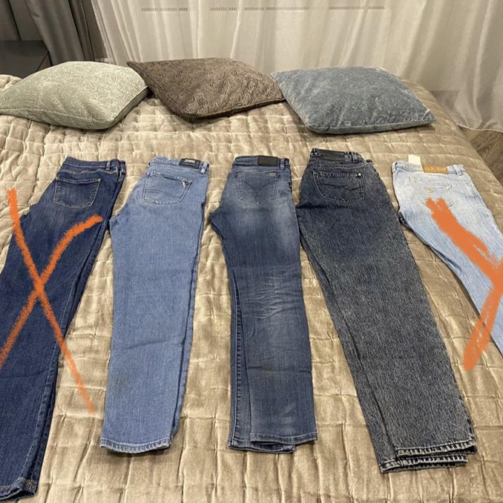 Джинсы Armani Trussardi Calvin Klein Tommy Hilfige