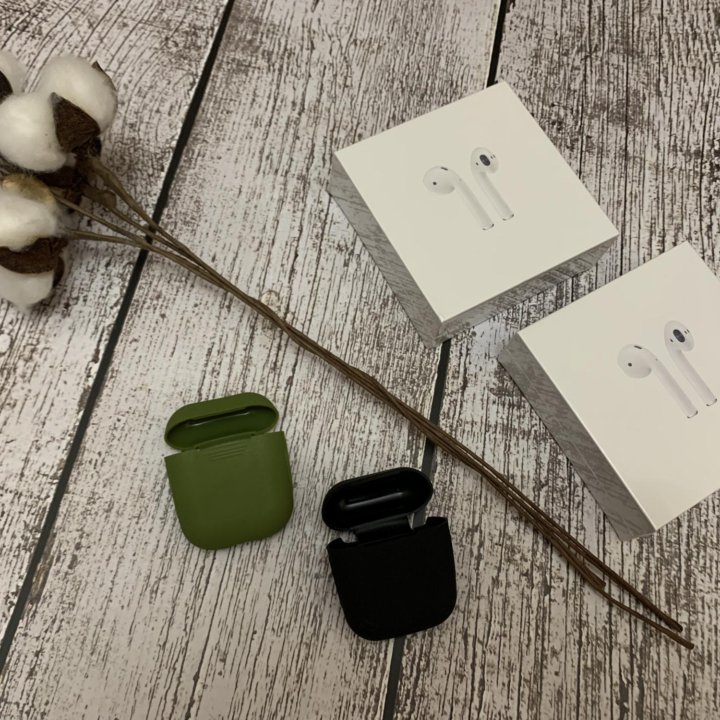 AirPods 2 + чехол в подарок