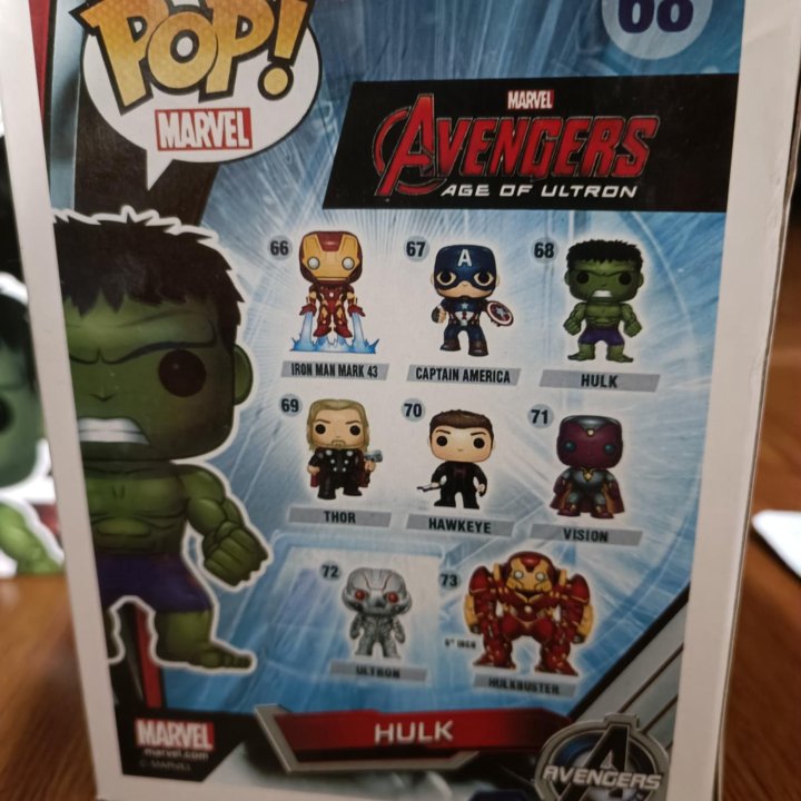 Funko pop- Фанко поп Hulk-Халк