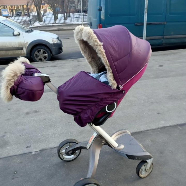 Коляска stokke explory 2в 1