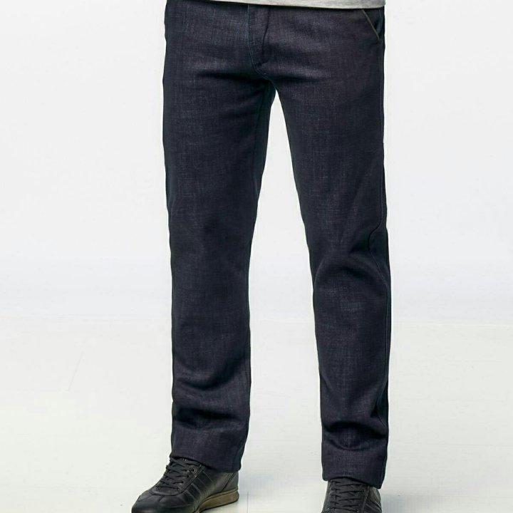 Тёплые мужские джинсы 52-54 (36)