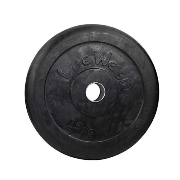 Диск обр. LITE WEIGHTS RJ1050 d-51mm 25кг(черный)