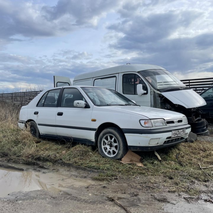 NISSAN SUNNY N14 1.6 GA16 Разбор