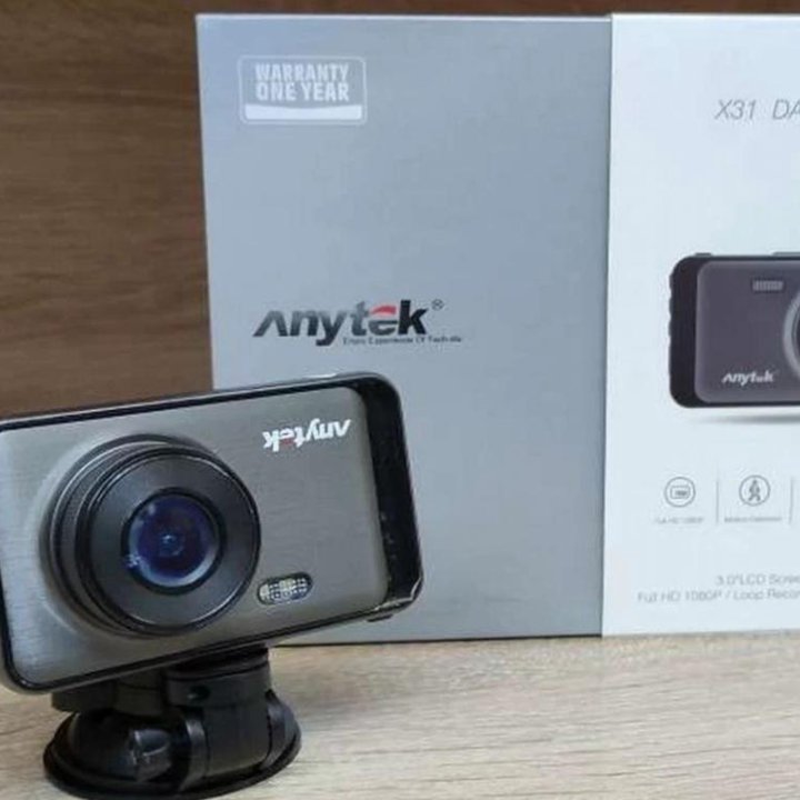 Оригинальный видеорегистратор Anytek X31 2камеры