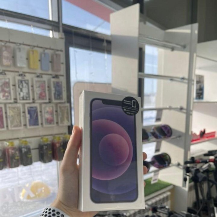 iPhone 12 128gb Purple Витринный,Магазин,Рассрочка