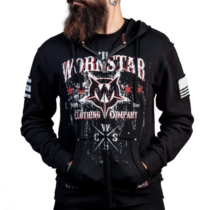 Нов.худи Wornstar Death Mechanic 