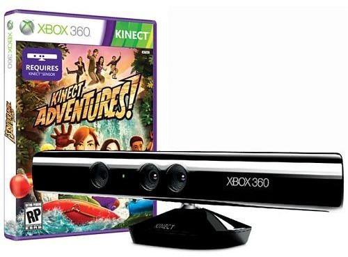 Сенсор Kinect для X-Box 360 + диск с играми к нему